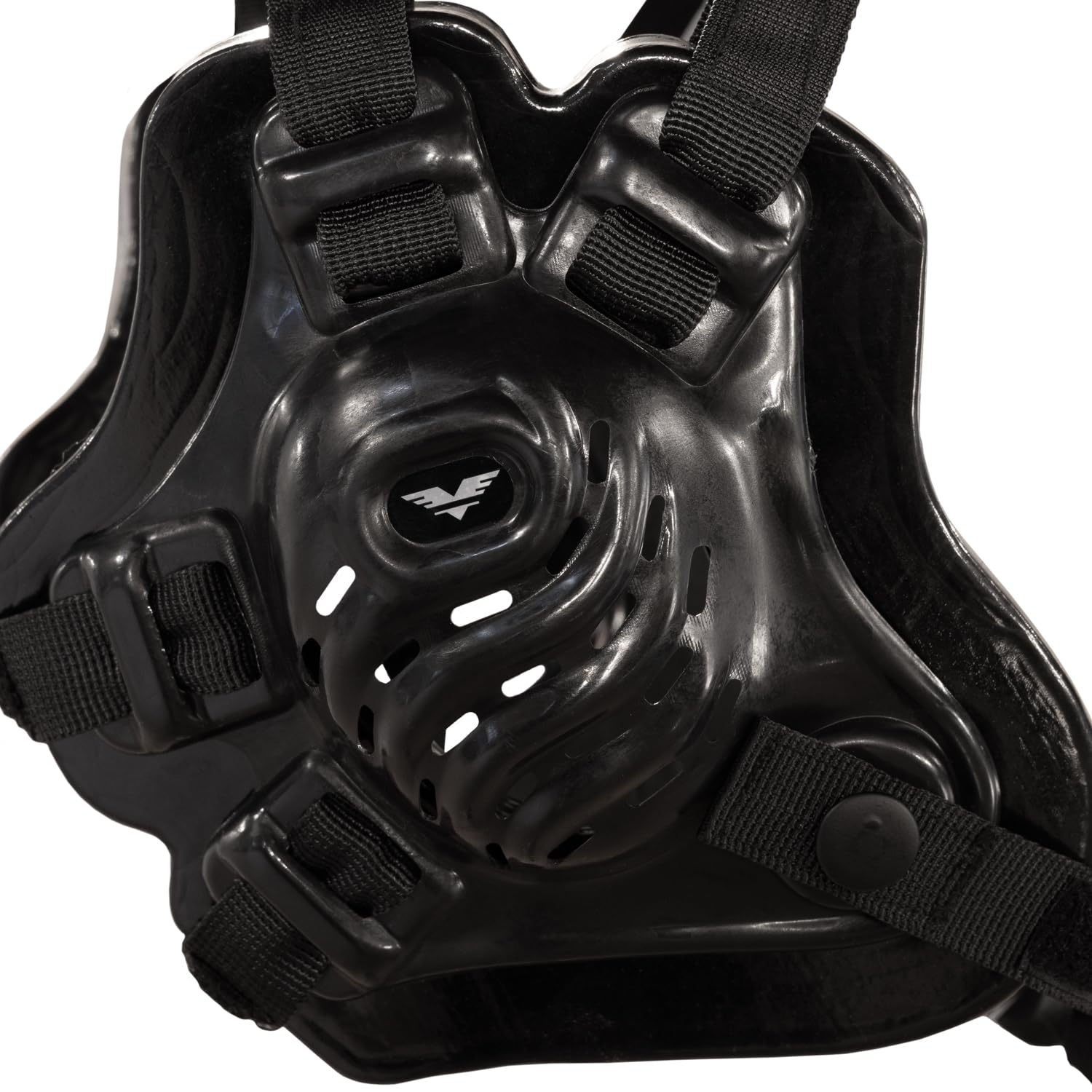 Victory Martial Arts close-up of 16 ventilation holes improving hearing and airflow