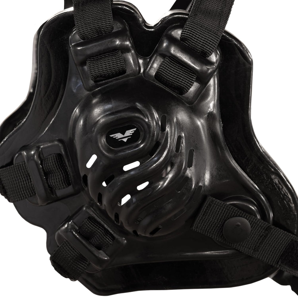 Victory Martial Arts close-up of 16 ventilation holes improving hearing and airflow