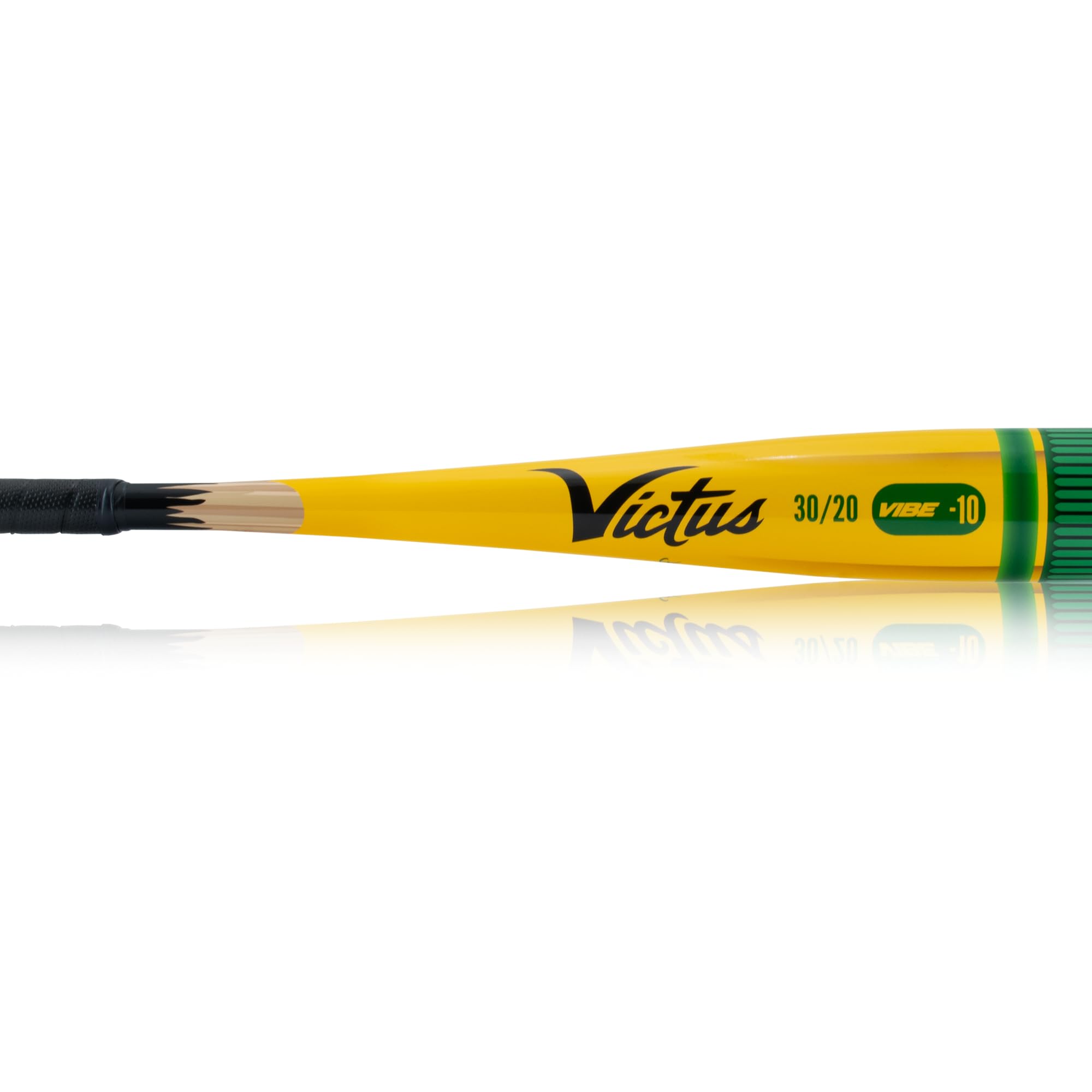 Victus Vibe Pencil label close-up showing USA Baseball certification for league compliance