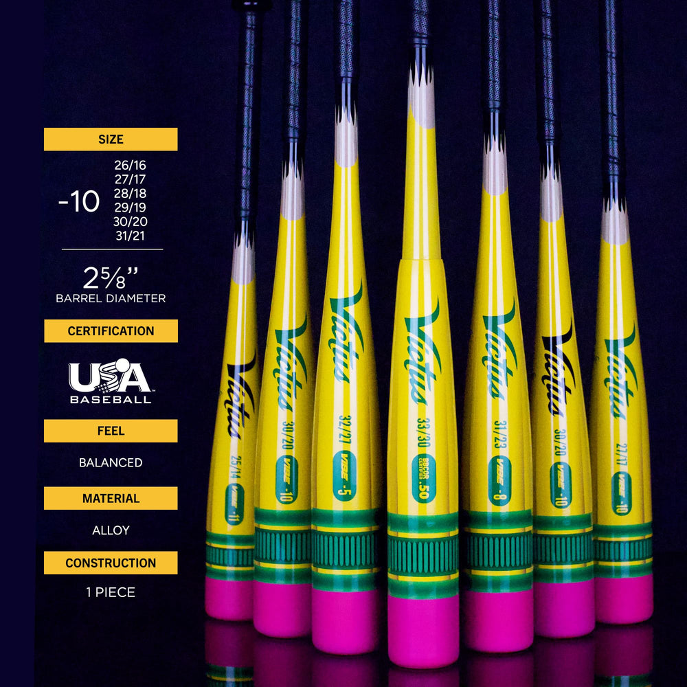 Victus Vibe Pencil on field lifestyle shot emphasizing durability and on-field appearance