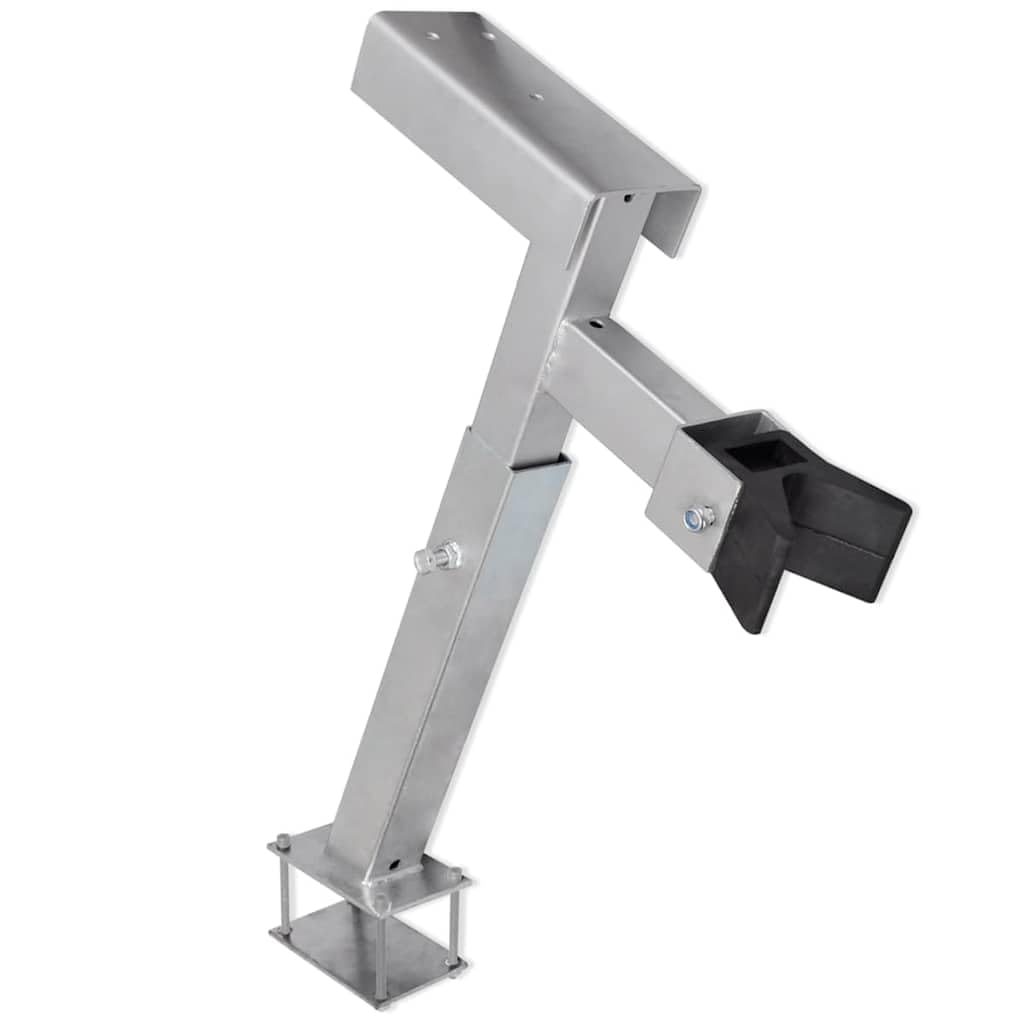 vidaXL winch stand front view showing sturdy bow support and easy alignment