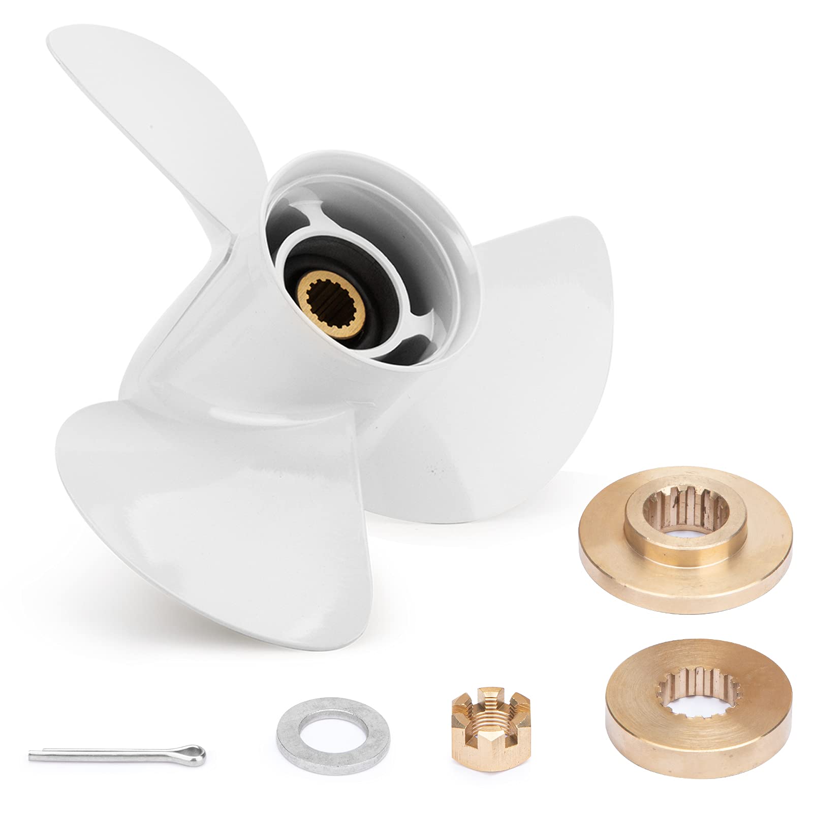VIF used during boat prop installation on motor, helps quick field replacement