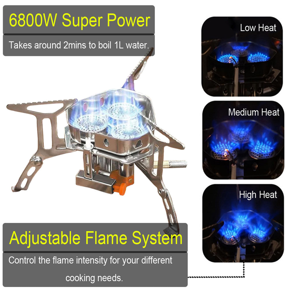 Vijezoy windshield detail protecting flame for stable outdoor cooking