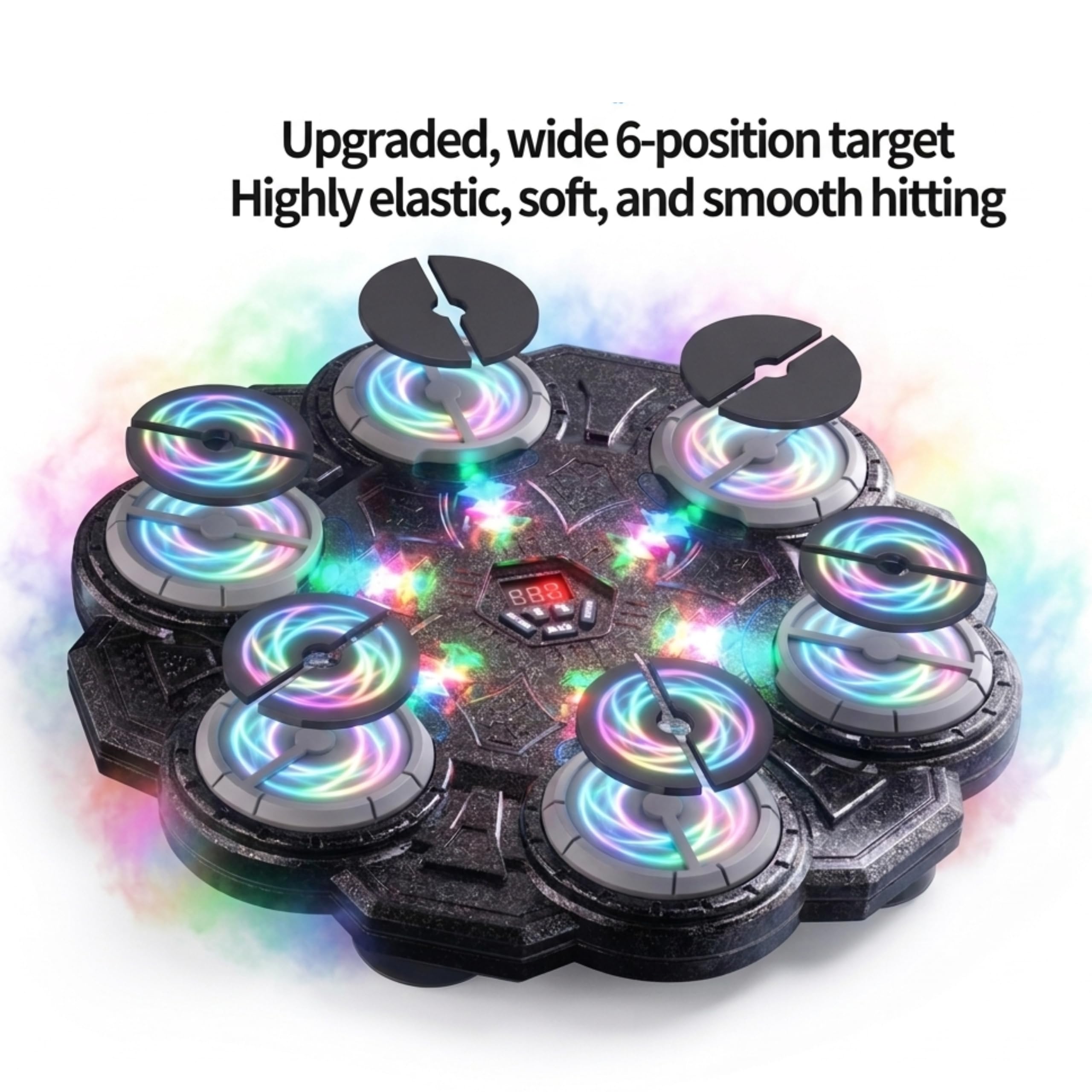 VINDSPEED LED target close-up highlighting light cues for timing practice