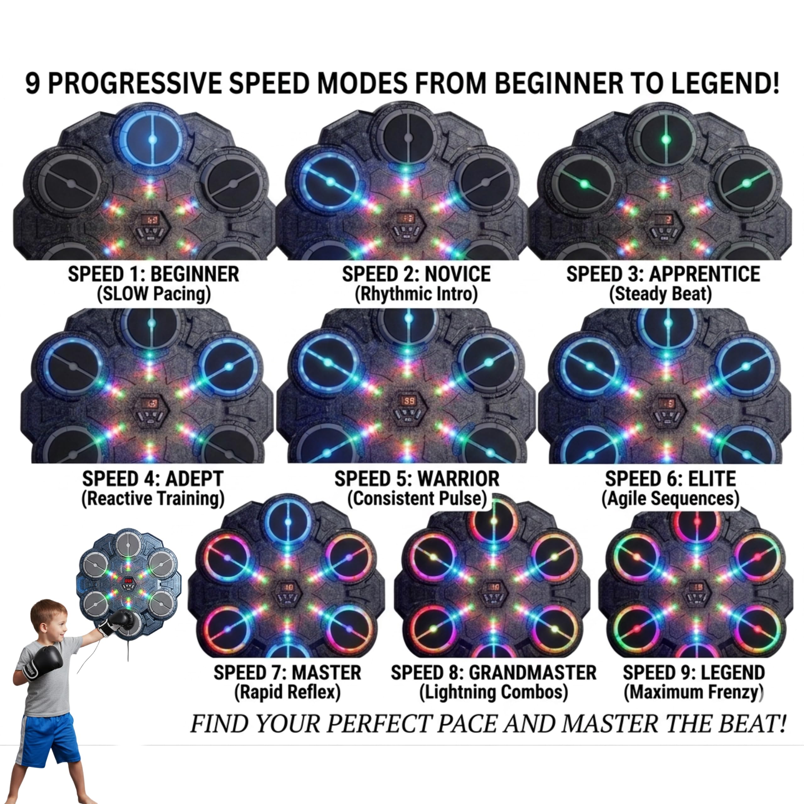 VINDSPEED packaging and included parts showing complete ready-to-play kit