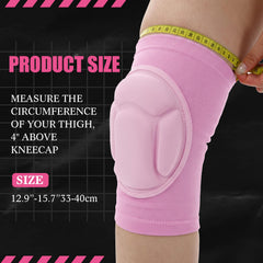 VioraWhite knee pad texture close-up showing EVA foam, absorbs impact during practice