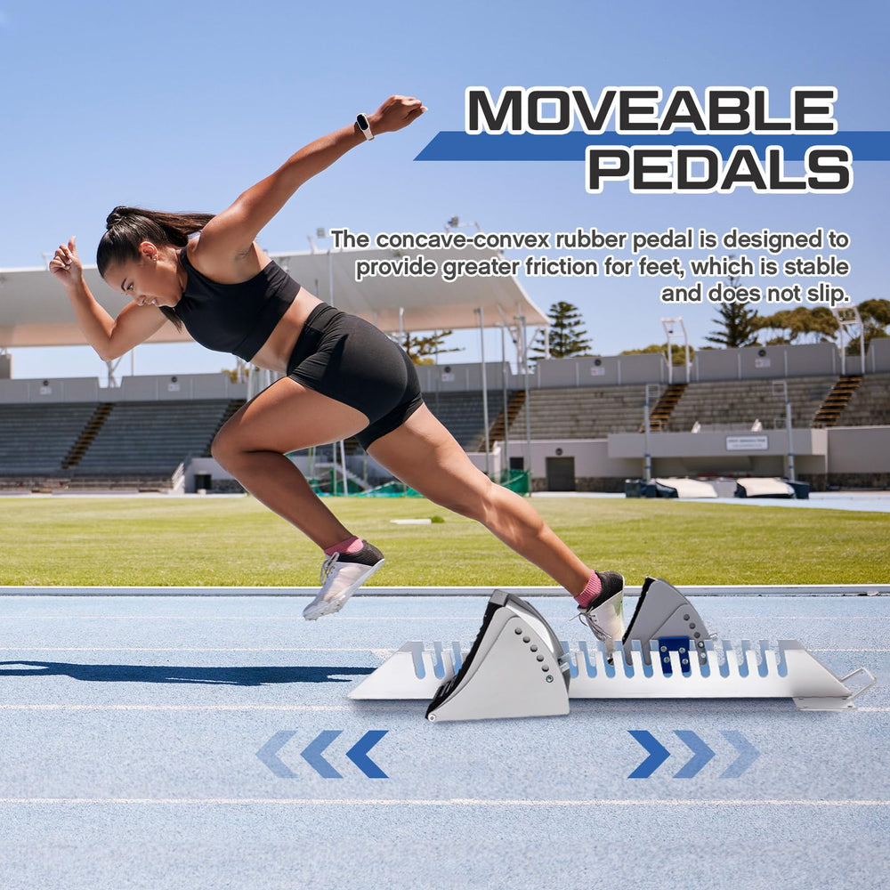 VioraWhite carrying handle and folded block for easy transport between meets