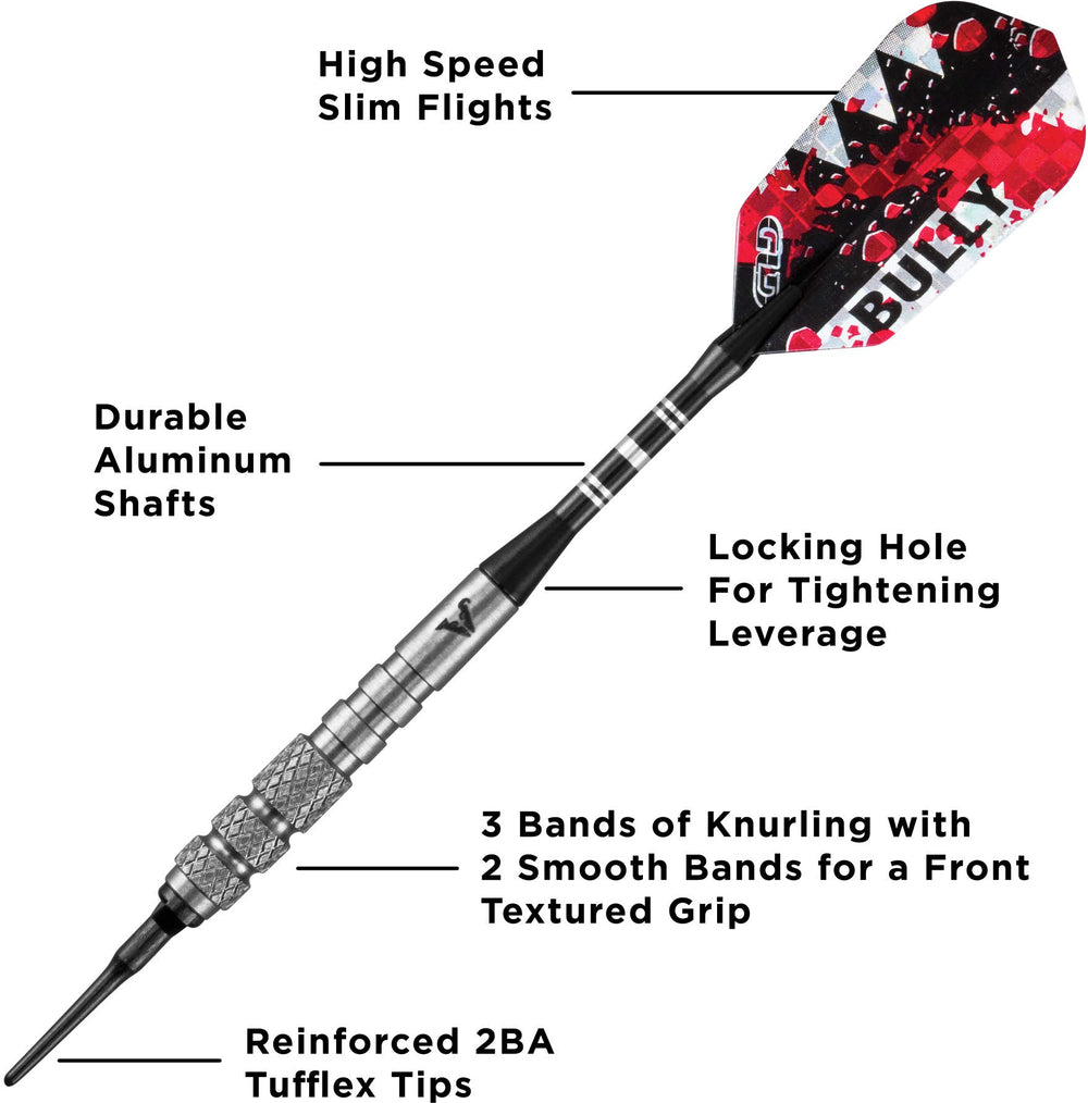 Viper by GLD Products diamond-cut aluminum shaft with locking holes for secure fit and stability