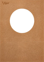 Viper by GLD Products front view showing tan cork surround protecting wall