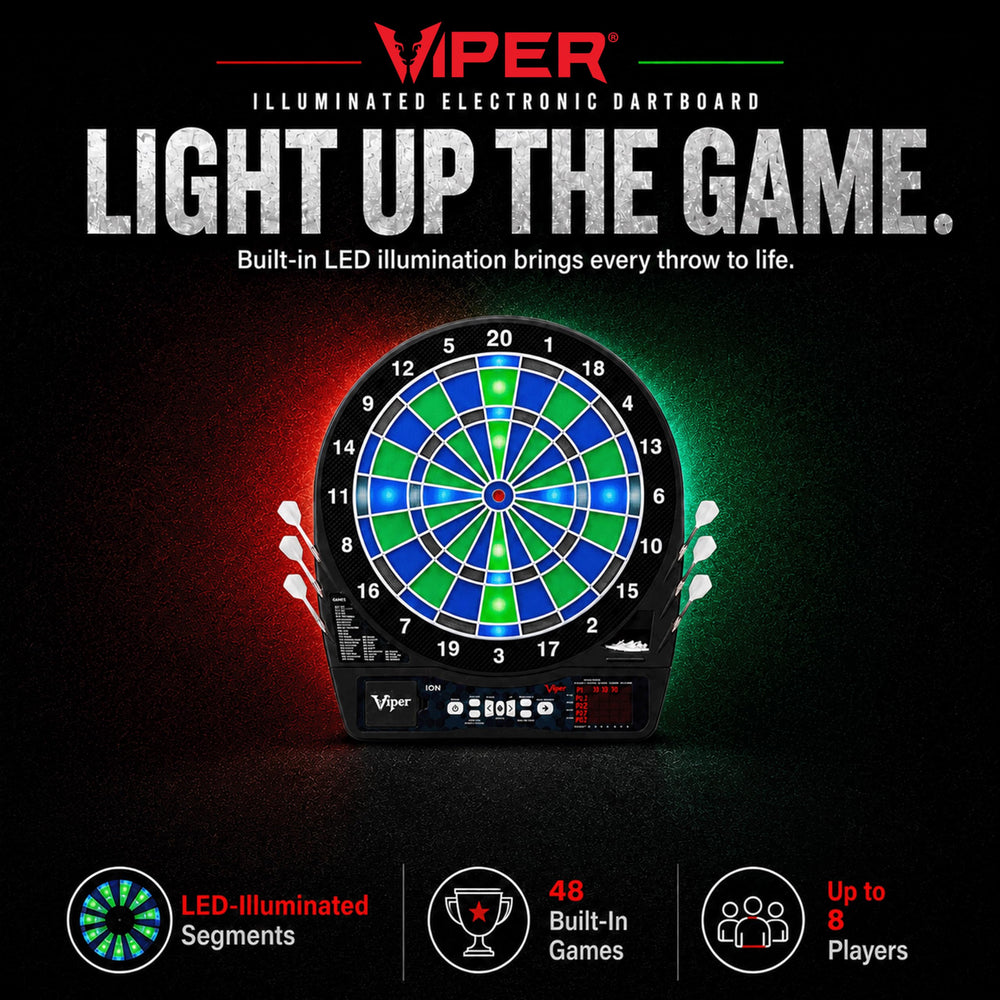 Viper by GLD Products AC adapter and battery compartment enabling flexible power options