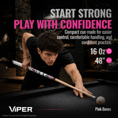 Viper by GLD Products close-up of maple shaft grain highlighting durable construction benefit