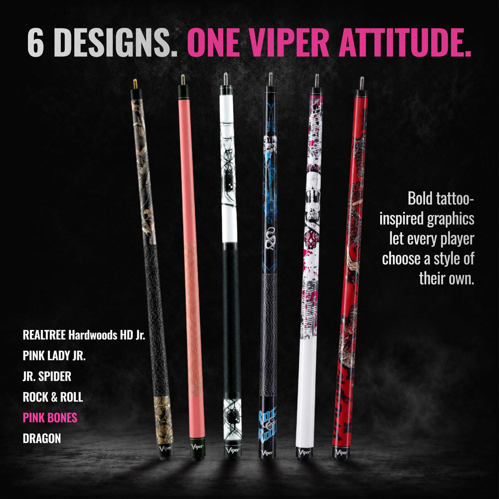 Viper by GLD Products next-to-standard cue showing shorter 48-inch scale for tight spaces