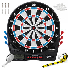 Viper by GLD Products front view of dart board showing full target and benefits portability