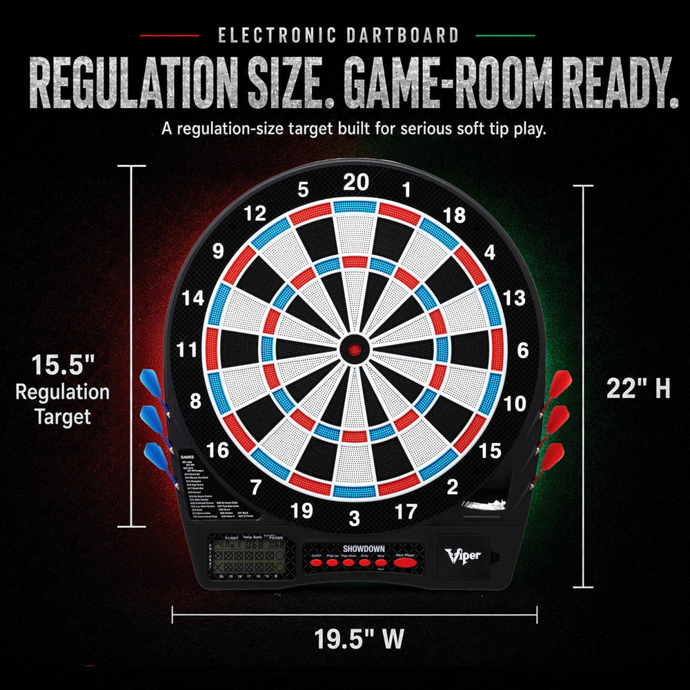 Viper by GLD Products LCD display visible from throw line for easy automatic scoring