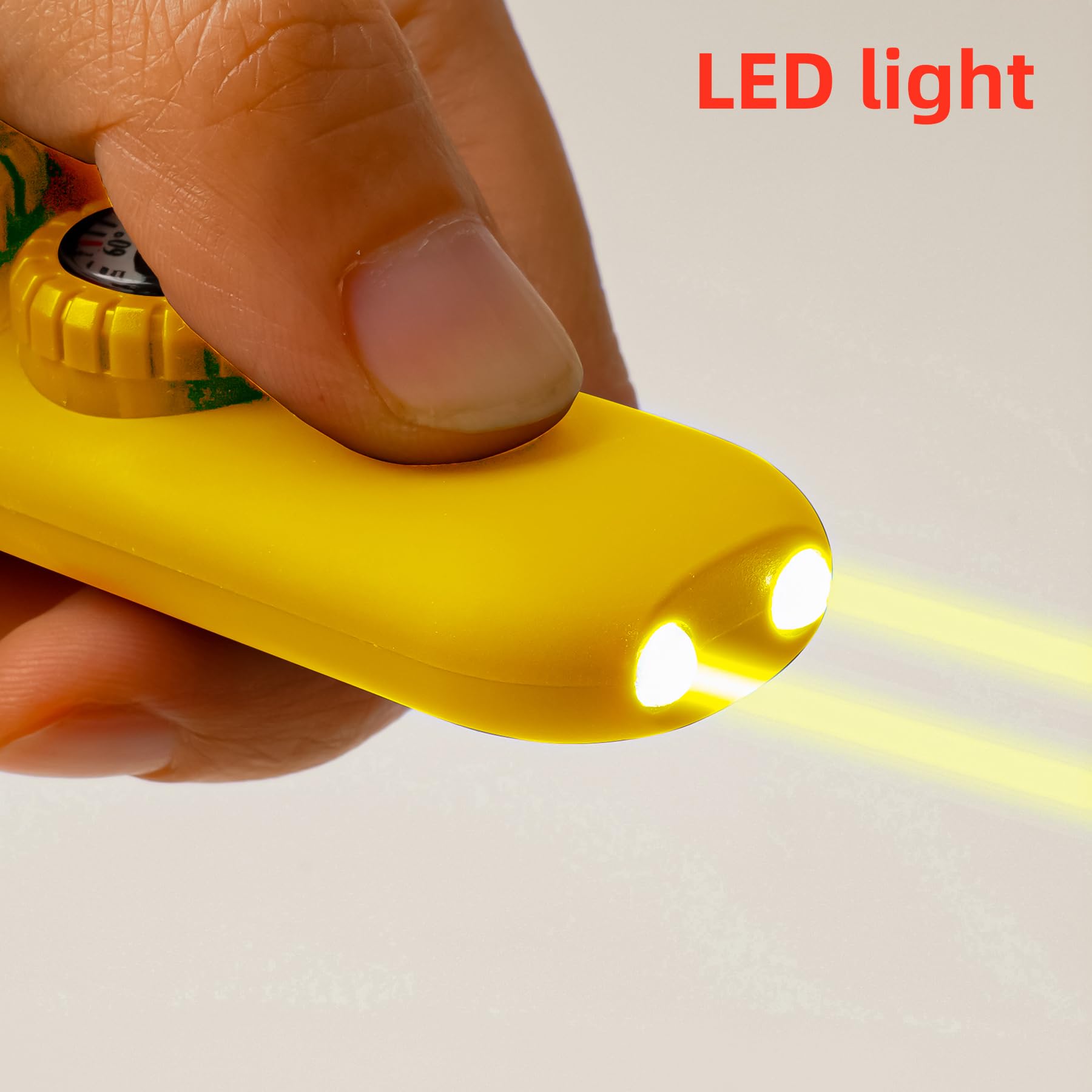 Viriber magnifier and reflective panel detail for improved signaling and inspection benefit