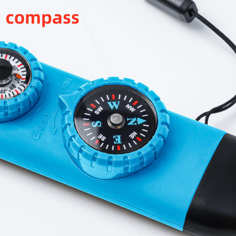 Viriber size comparison beside a keyring illustrating small lightweight portability