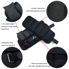 Virtee adjustable strap and velcro closure detail showing secure fit and comfort during movement