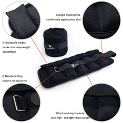 Virtee Velcro strap detail highlighting secure fit and anti-slip benefit