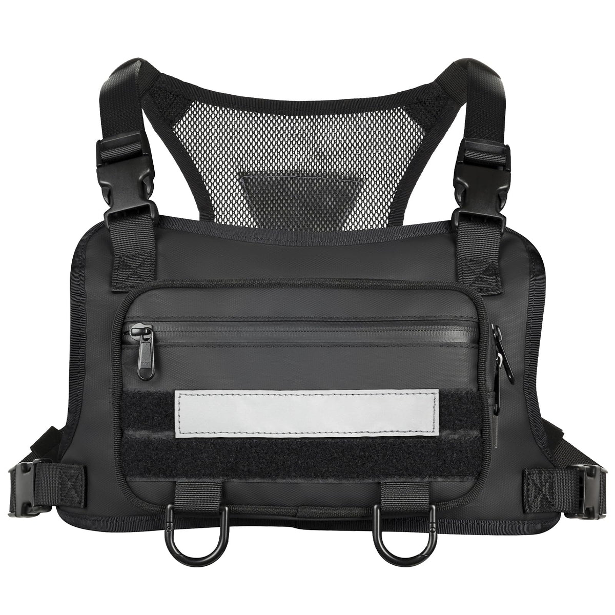 VISMIX front view showing organized pockets and slim profile for easy access