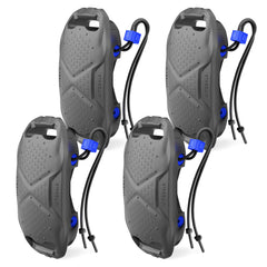 VITODALA four-pack gray fenders front view showing compact ready-to-use protection