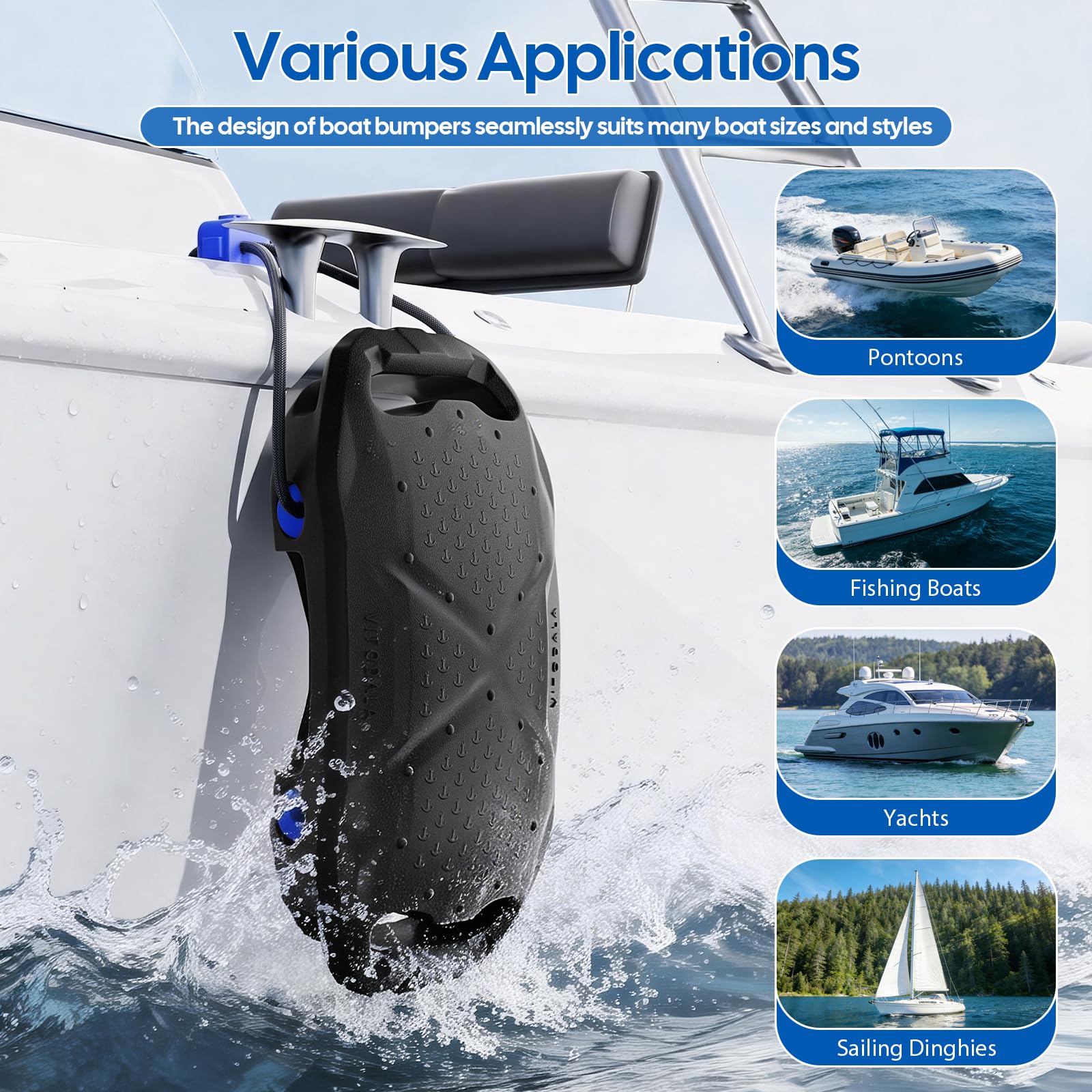 VITODALA quick-lock strap and reinforced rope detail for fast installation