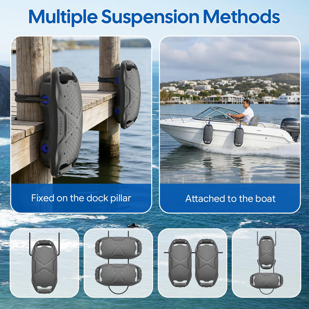 VITODALA quick-lock strap and buckle detail enabling fast secure attachment