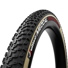 Vittoria Mezcal front view showing tire profile and fast-rolling design benefit