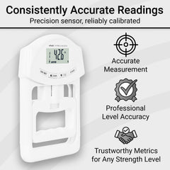 Vive Precision adjustable knob detail showing handle spacing control for accurate personalized fit