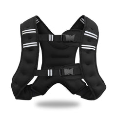 VIVITORY front view of vest showing secure buckles and fit for added resistance