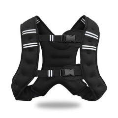 VIVITORY front view of vest showing fit and reflective benefit