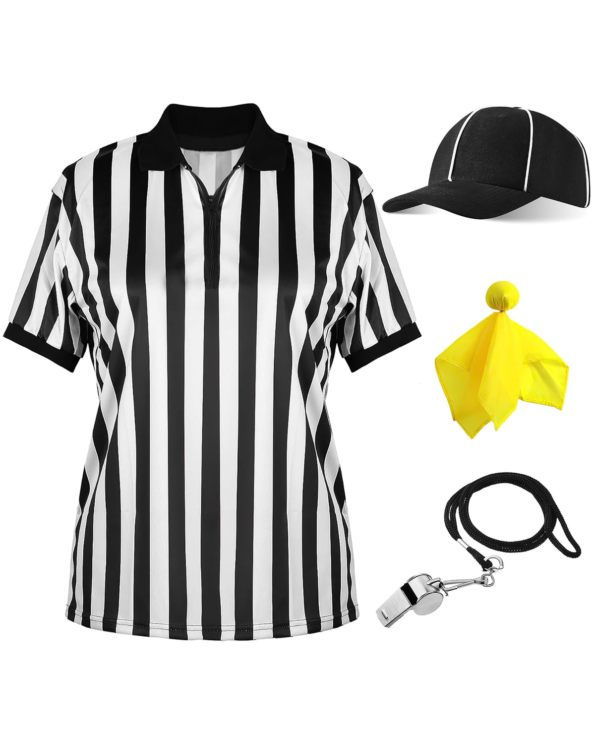 Vivrerizo striped shirt front view showing classic look and visibility