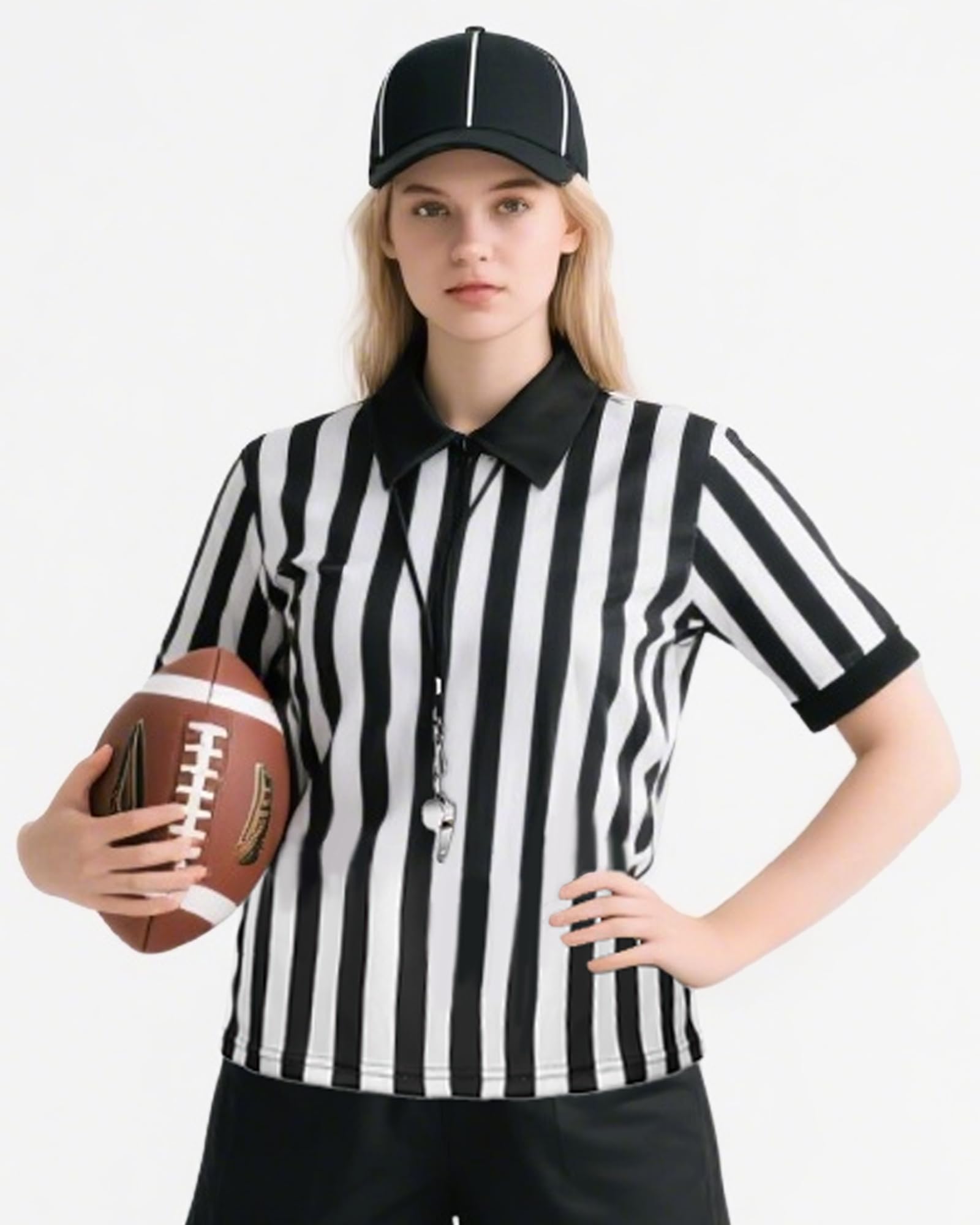 Vivrerizo whistle on lanyard showing functional prop for officiating