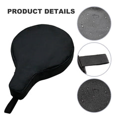 Vkinman bag holding a cast iron pan demonstrating secure fit and spill resistance