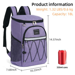 VKKZAAW PEVA insulated liner close-up highlighting leak-proof thermal protection
