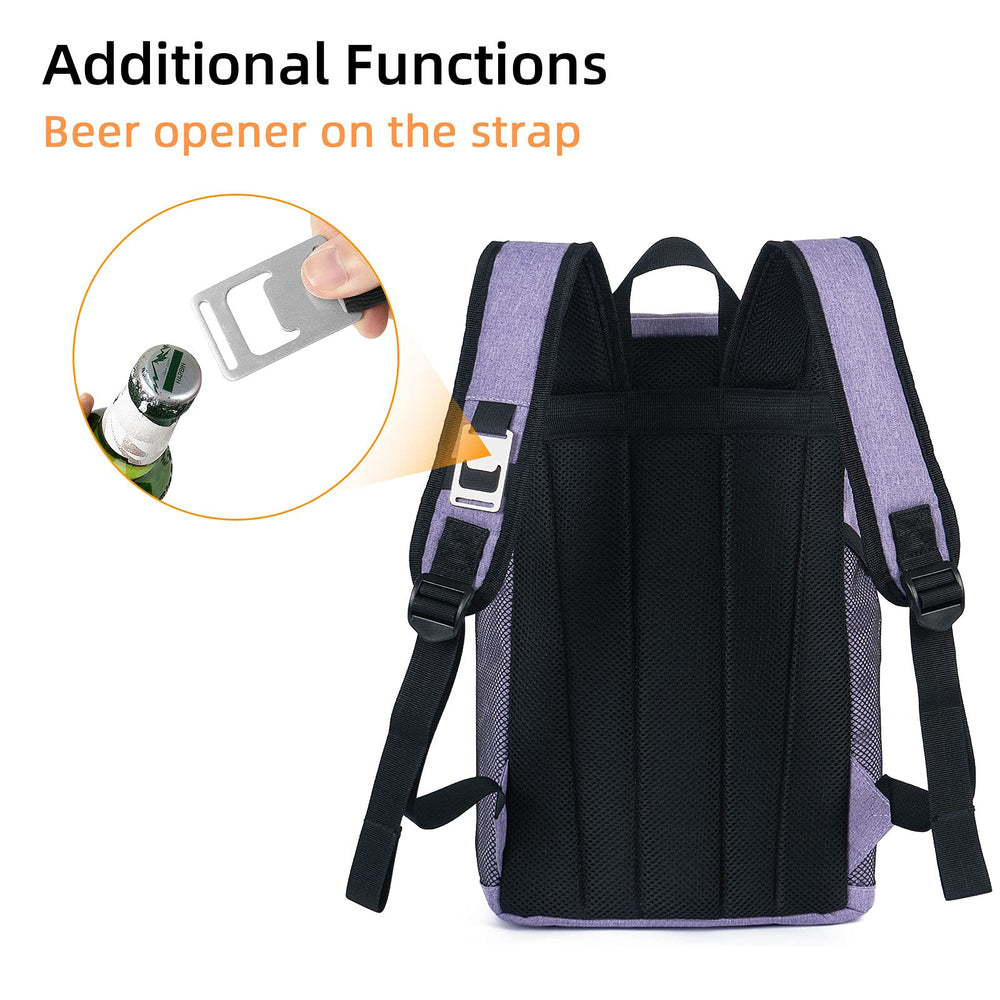 VKKZAAW side mesh pocket holding bottle for quick access and stability benefit