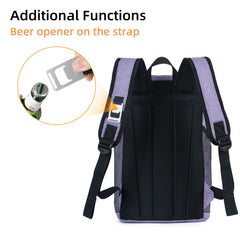 VKKZAAW side mesh pocket holding bottle for quick access and stability benefit