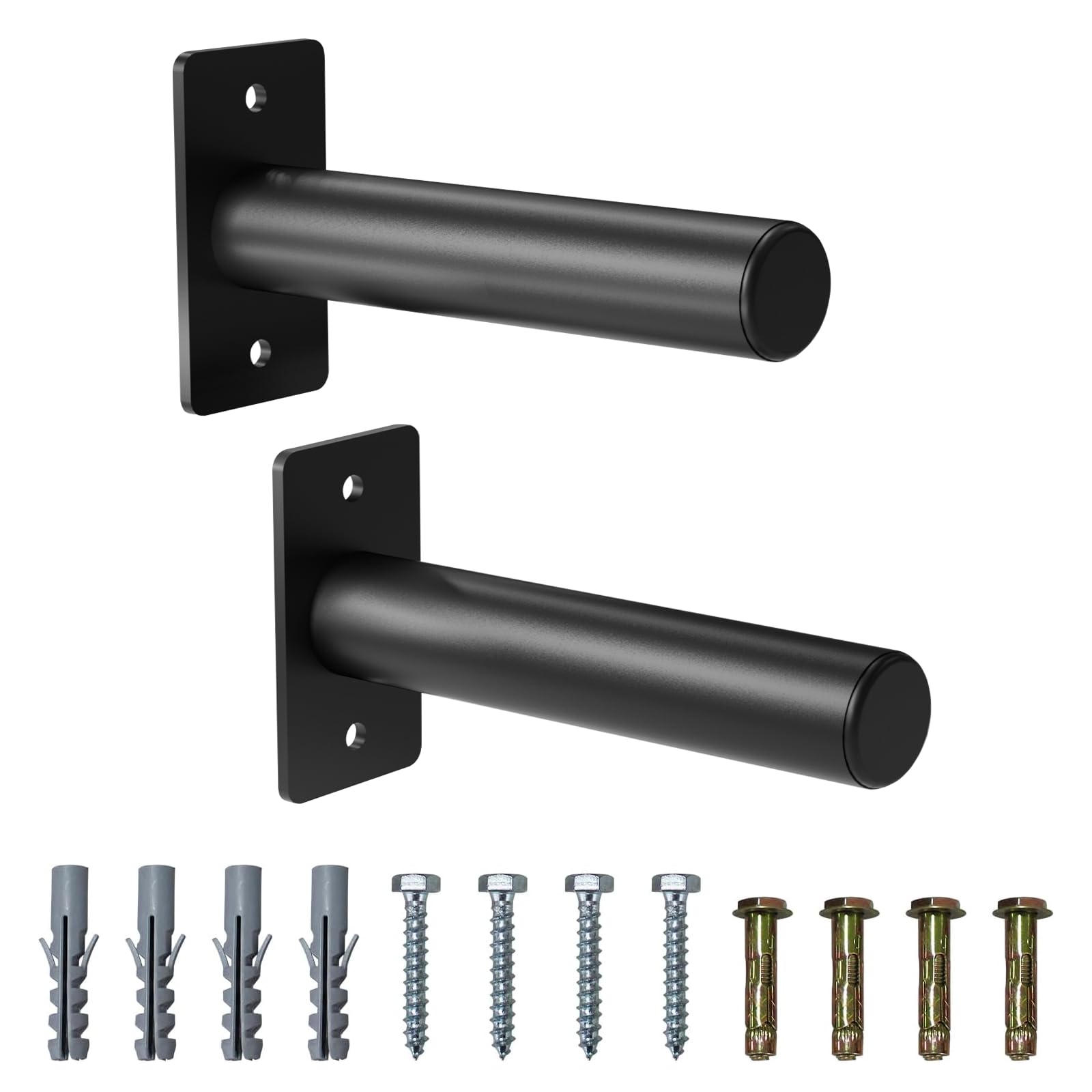 Vlaeng front view of wall mounted plate holders showing neat storage and space saving