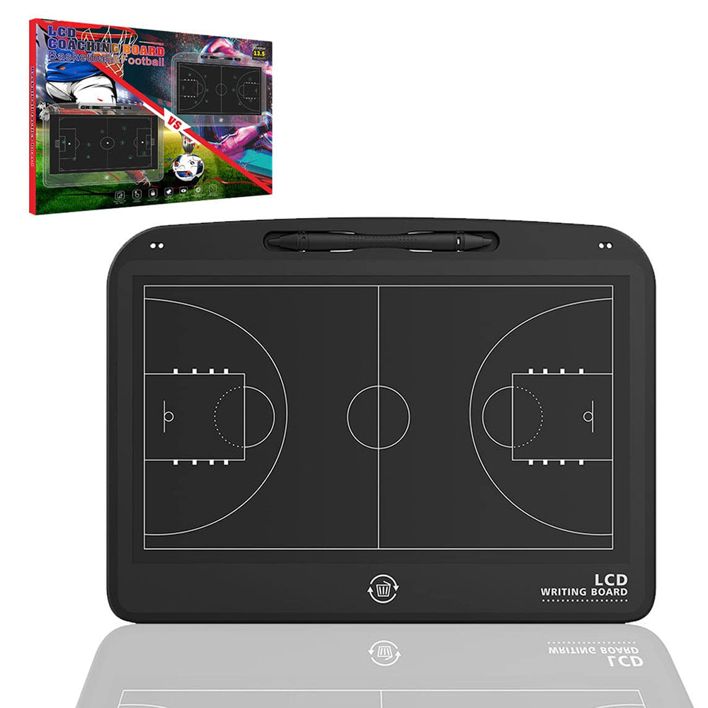VNVDFLM coach board front view showing court layout and quick readability benefit