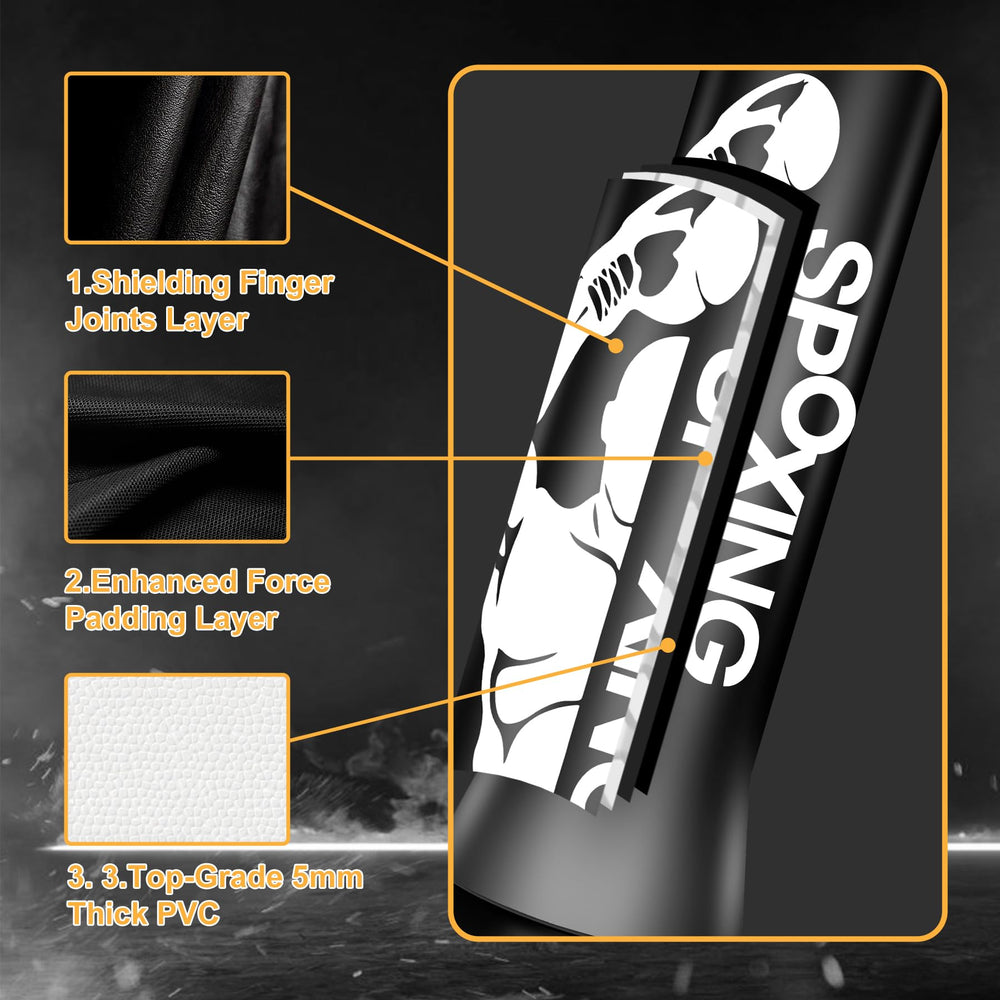 Vobab close-up of inflatable striking surface texture highlighting durable material for long-lasting workouts