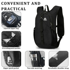 VOBUYING rear anti-theft zip protecting valuables on busy routes