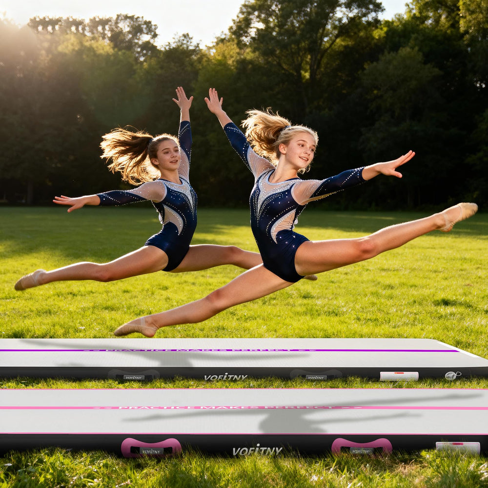 VOFiTNY set up in backyard for versatile indoor-outdoor training benefit