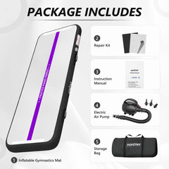 VOFiTNY mat rolled in carry bag for easy transport and storage