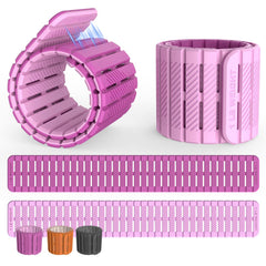 VOGOGE front view of berry and blush pair showing compact design and easy wear