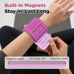 VOGOGE magnetic clasp close-up demonstrating secure fastening benefit
