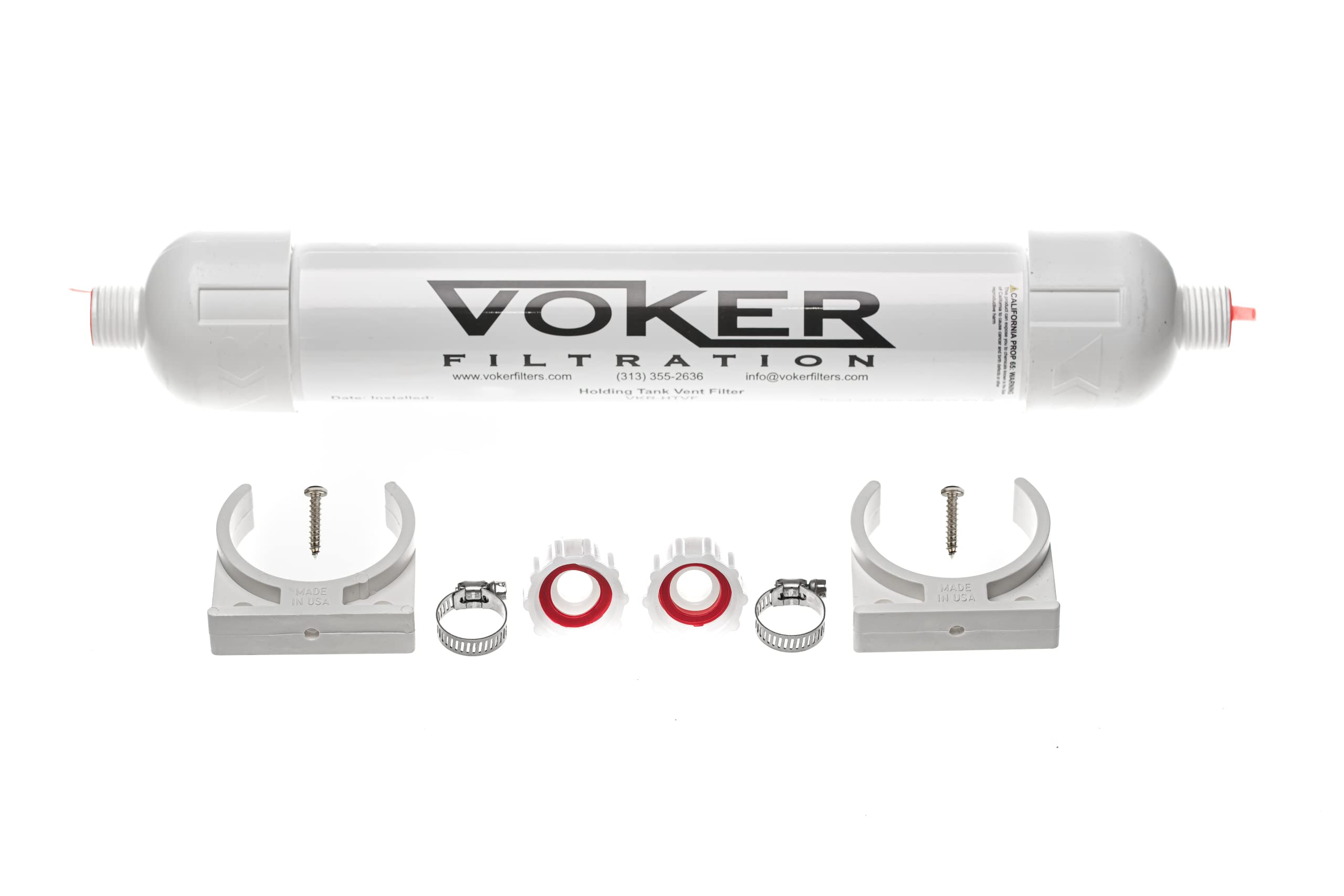 Voker front view of installation kit showing fit and finish for easy upgrade