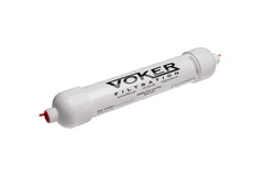 Voker front view showing filter shape and easy replacement benefit