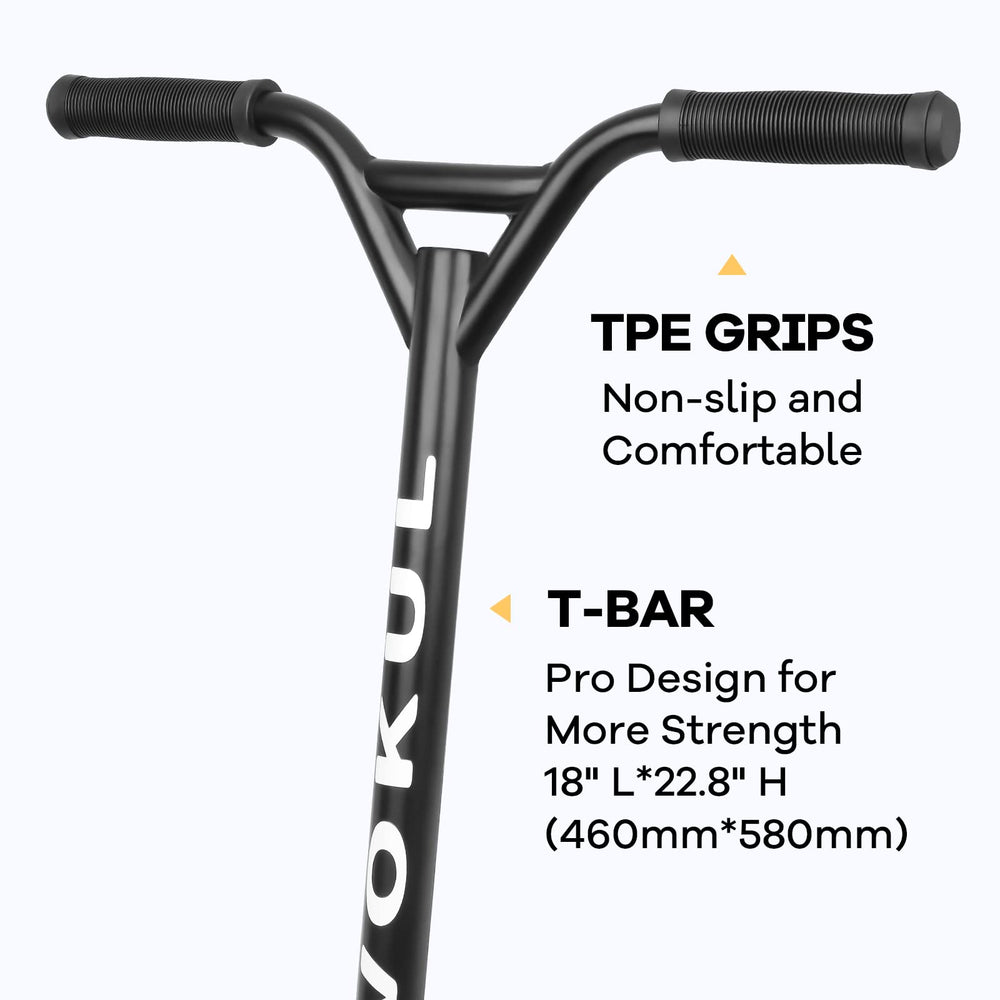 VOKUL S2 Pro rubber handlebar grips for comfort and secure control during rides