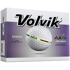 Volvik Axia hologram front packaging showing alignment graphics and clarity