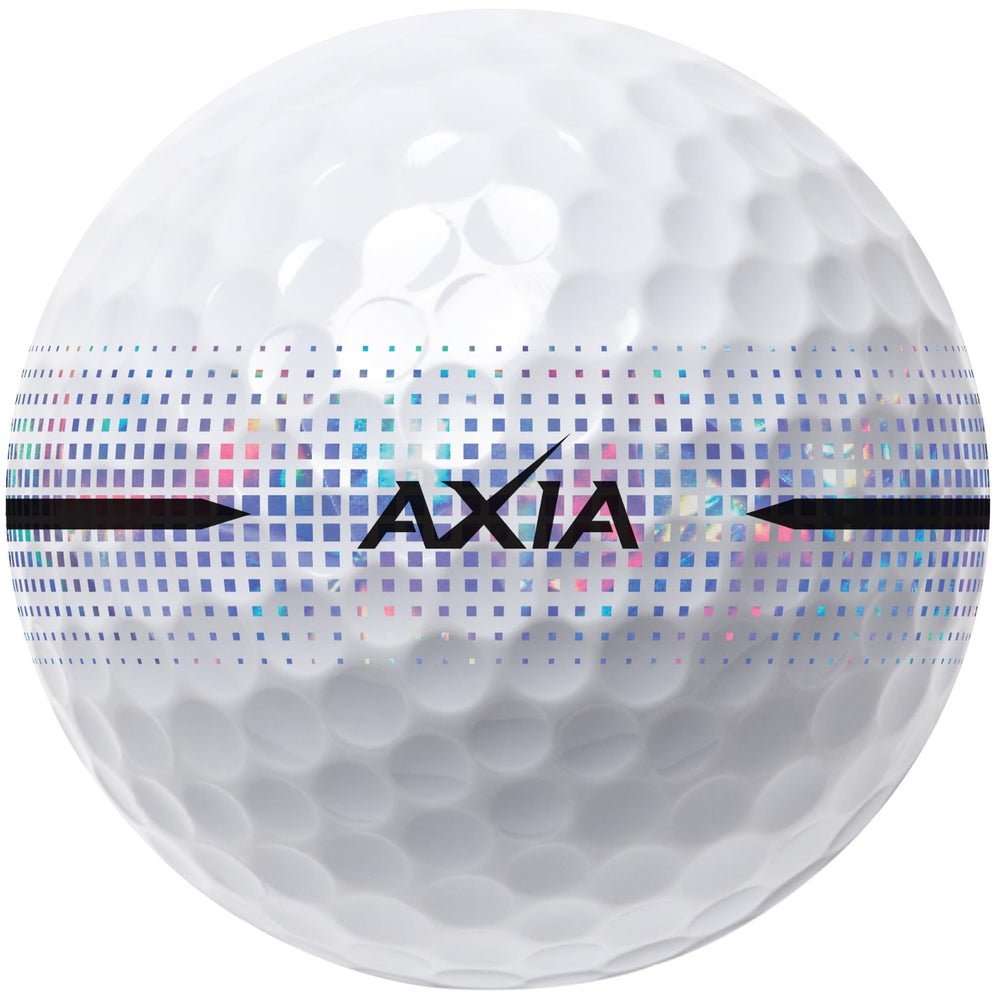 Volvik ball held in hand for scale and clear identification on course
