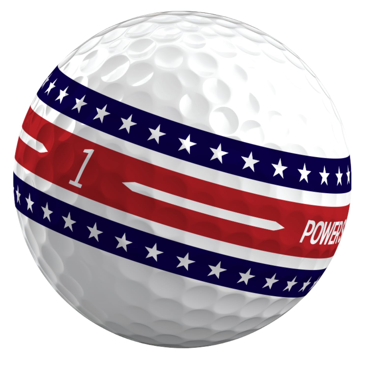 Volvik ball next to tees and ruler illustrating real size and scale for shoppers